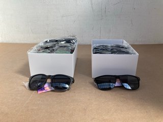 2 X MULTI-PACK ICOTURE SUNGLASSES IN VARIOUS DESIGNS TO INCLUDE BLACK LARGE FRAME: LOCATION - D14