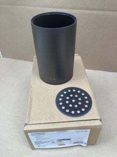 VITRA ORIGIN TOOTHBRUSH HOLDER IN BLACK - RRP £109: LOCATION - RACKING 2