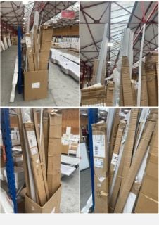 (COLLECTION ONLY) QTY OF ASSORTED ITEMS TO INCLUDE SHOWER WALL PROFILES, WET ROOM SUPPORT BAR, SHOWER PLINTH KITS & OTHER ITEMS - RRP £250: LOCATION - C4