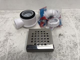 40MM CHROME GRID SHOWER WASTE: LOCATION - RACKING 3