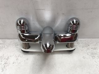 DECK MOUNTED BATH FILLER IN CHROME - RRP £245: LOCATION - RACKING 3