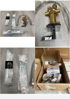 QTY OF ASSORTED PLUMBING FITTINGS & ACCESSORIES: LOCATION - RACKING 1