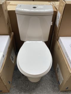 (COLLECTION ONLY) CLOSED COUPLED W/C WITH CISTERN FITTINGS & SEAT - RRP £289: LOCATION - D3