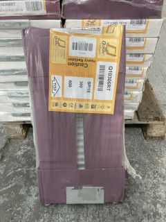 2 X QUINN SINGLE COMPACT RADIATORS 600 X 300MM - RRP £120: LOCATION - D5