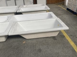 1500 X 700MM NTH SINGLE ENDED BATH - RRP £309: LOCATION - D6