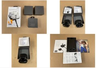 4 X ASSORTED AUDIO ITEMS TO INCLUDE BOSE SPORT OVER EAR HEADPHONES: LOCATION - F6