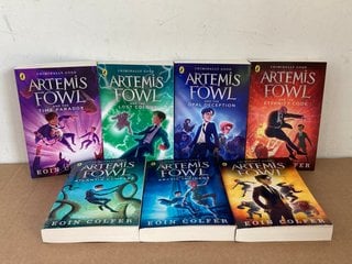 7 X ASSORTED ARTEMIS FOWL BOOKS BY EOIN COLFER: LOCATION - E1