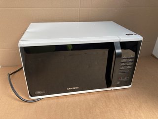 SAMSUNG MS23K3513AW 23L DIGITAL MICROWAVE OVEN IN WHITE - RRP £120.00: LOCATION - E3