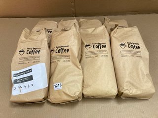 QTY OF REALLY AWESOME COFFEE 1KG COFFEE BEANS - BBE 7/25: LOCATION - E5