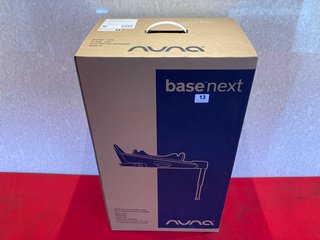 NUNA BASE NEXT ROTATING ISOFIX BASE(SEALED) - MODEL IF14900ACSGL - RRP £220: LOCATION - BOOTH