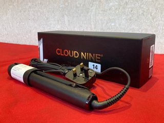 CLOUD NINE - THE ORIGINAL IRON STRAIGHTENERS IN BLACK - RRP £189: LOCATION - BOOTH