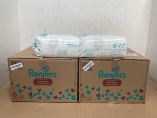 2 X BOXES OF PAMPERS PREMIUM PROTECTION NAPPIES: LOCATION - H12