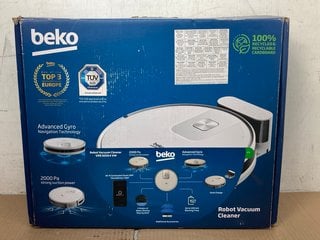 BEKO ADVANCED GYRO 2000PA STRONG SUCTION POWER ROBOT VACUUM CLEANER CHARGER INCLUDED: LOCATION - H11