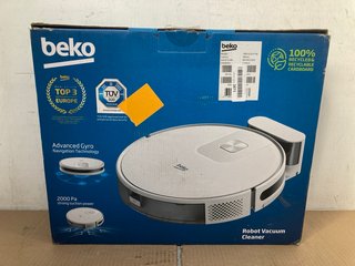 BEKO ADVANCED GYRO 2000PA STRONG SUCTION POWER ROBOT VACUUM CLEANER CHARGER INCLUDED: LOCATION - H11