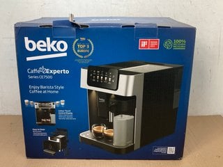 BEKO BEAN TO CUP COFFEE MACHINE WITH INTEGRATED MILK JUG 19 BAR PRESSURE: LOCATION - H11