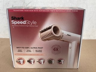 SHARK SPEED STYLE QUICK SMOOTH BRUSH HAIR DRYER: LOCATION - H10