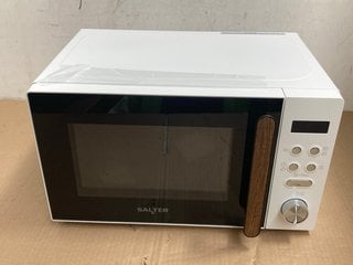 SALTER 20L DIGITAL MICROWAVE OVEN IN WHITE: LOCATION - H10