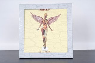 NIRVANA IN UTERO 30TH ANNIVERSARY EDITION 180 GRAM VINYL 8XLP BOX SET - MODEL 5517850 - RRP £229: LOCATION - BOOTH