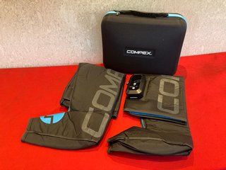 COMPEX AYRE WIRELESS RAPID-RECOVERY COMPRESSION BOOTS - RRP £549: LOCATION - BOOTH