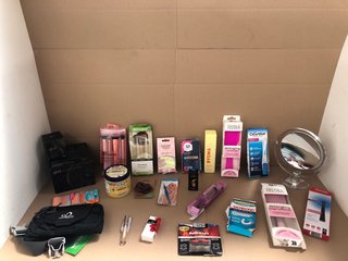 QTY OF ASSORTED HEALTH AND BEAUTY ITEMS TO INCLUDE GHD HELIOS PROFESSIONAL DIFFUSER (PLEASE NOTE: 18+YEARS ONLY. ID MAY BE REQUIRED): LOCATION - WH1