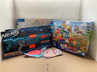 QTY OF ASSORTED TOYS AND GAMES TO INCLUDE NERF ELITE 2.0 ECHO CS-12: LOCATION - WH4