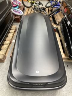 HAPRO EXPLORER 560L ROOF BOX IN BLACK RRP - £470: LOCATION - B1