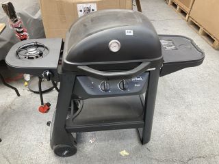 OUTBACK ONYX 311 GAS BBQ IN BLACK: LOCATION - A2 (KERBSIDE PALLET DELIVERY)