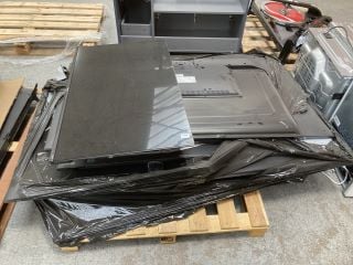 (COLLECTION ONLY) 2 X PALLETS OF ASSORTED TV'S WITH PCB REMOVED (SPARES & REPAIRS): LOCATION - A3