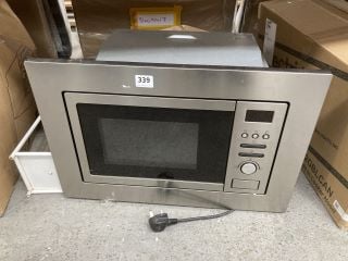 ELECTRIQ BUILT IN MICROWAVE OVEN WITH GRILL IN STAINLESS STEEL MODEL : EIQMOGB120: LOCATION - BR15