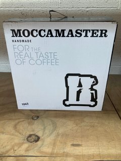 MOCCAMASTER KBG SELECT POLISHED SILVER COFFEE MAKER - RRP: £259.99: LOCATION - AR4