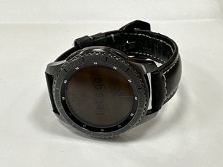 SAMSUNG GEAR S3 FRONTIER SMARTWATCH IN BLACK: MODEL NO SM-R760 (UNIT ONLY) [JPTM122834]