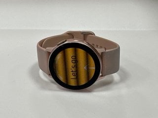 SAMSUNG GALAXY WATCH ACTIVE 2 40MM SMARTWATCH IN ROSE GOLD: MODEL NO SM-R830 (UNIT ONLY) [JPTM122783]