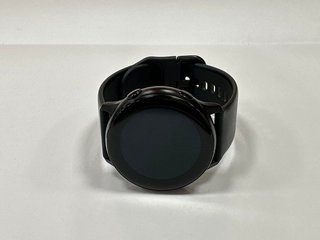 SAMSUNG GALAXY WATCH ACTIVE SMARTWATCH IN BLACK: MODEL NO SM-R500 (UNIT ONLY) [JPTM122859]