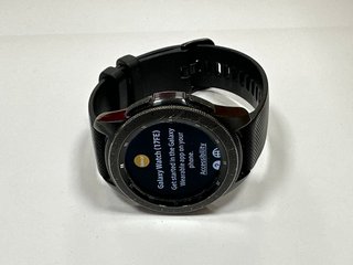 SAMSUNG GALAXY WATCH 42MM SMARTWATCH IN BLACK: MODEL NO SM-R810 (UNIT ONLY) [JPTM123123]