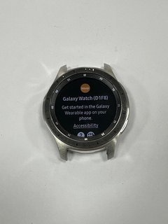 SAMSUNG GALAXY WATCH 46MM SMARTWATCH IN SILVER: MODEL NO SM-R800 (WATCH FACE ONLY) [JPTM122975]