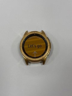 SAMSUNG GALAXY WATCH 42MM SMARTWATCH IN GOLD: MODEL NO SM-R810 (WATCH FACE ONLY) [JPTM122953]