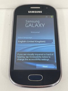 SAMSUNG GALAXY FAME 2 GB SMARTPHONE: MODEL NO GT-S6810P (UNIT ONLY) [JPTM122828]