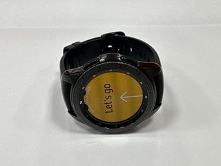 SAMSUNG GALAXY WATCH 42MM SMARTWATCH IN BLACK: MODEL NO SM-R810 (UNIT ONLY) [JPTM122865]