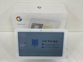 GOOGLE NEST HUB (2ND GENERATION) SMART DISPLAY: MODEL NO GUIK2 (WITH BOX & POWER CABLE) [JPTM123193]