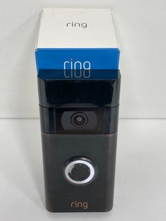 RING (2ND GENERATION) SMART DOORBELL: MODEL NO 5UM5E5 (WITH BOX, CHARGER CABLE & ACCESSORIES) [JPTM123025]