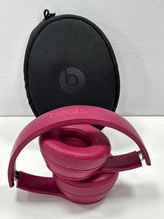 BEATS SOLO3 WIRELESS HEADPHONES IN BRICK RED (UNIT ONLY) [JPTM123060]