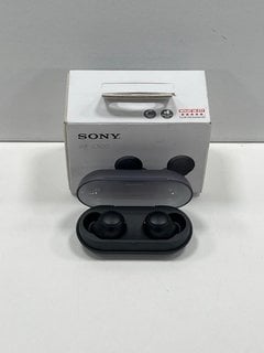 SONY WF-C500 WIRELESS EARPHONES IN BLACK: MODEL NO YY2952 (WITH BOX & CHARGING CABLE) [JPTM123127]