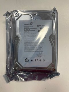 SEAGATE BARRACUDA 7200.12 1TB HARD DRIVE: MODEL NO ST31000524AS (SEALED UNIT) (SEALED UNIT) [JPTM123040]