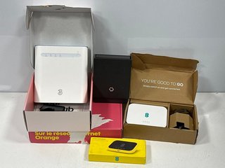 QUANTITY OF MIXED HOME AND BUSINESS WI-FI ROUTERS (WITH BOXES AND POWER ADAPTERS) [JPTM123106]