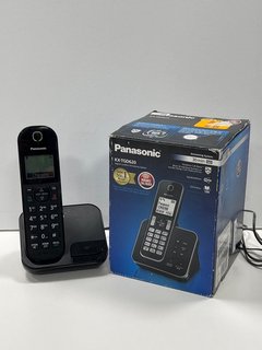 PANASONIC KX-TGCA41E CORDLESS PHONE IN BLACK (BOXED WITH BASE & POWER CABLE) [JPTM119477]