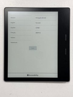 AMAZON KINDLE OASIS (9TH GENERATION) 6 GB TABLET WITH WIFI (UNIT ONLY) [JPTM123244]