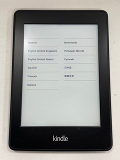 AMAZON KINDLE PAPERWHITE (6TH GENERATION) 2 GB TABLET WITH WIFI (UNIT ONLY) [JPTM123243]