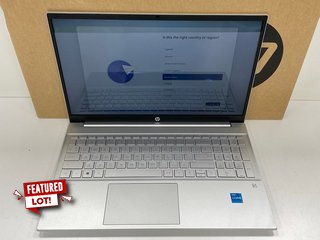 HP PAVILION 120 GB LAPTOP: MODEL NO 15-EG3009NA (WITH BOX) INTEL CORE I3-1315U @ 1.20GHZ, 8 GB RAM, 15.6" SCREEN, INTEL UHD GRAPHICS [JPTM123007]