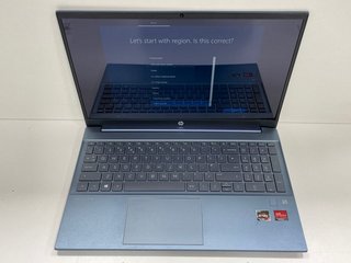 HP PAVILION 250 GB LAPTOP: MODEL NO 15-EH0523NA (UNIT ONLY) AMD RYZEN 5 4500U @ 2,38GHZ, 8 GB RAM, 15.6" SCREEN, AMD RADEON GRAPHICS [JPTM123058]