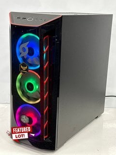 STORMFORCE CUSTOM BUILT GAMING 2 TB PC IN BLACK (WITH MAINS POWER CABLE) INTEL CORE I9-10850K CPU @ 3.60 GHZ, 32.0 GB RAM, NVIDIA GEFORCE RTX 3060 [JPTM122820]